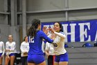 Volleyball vs MHC  Wheaton Women's Volleyball vs Mount Holyoke College. - Photo by Keith Nordstrom : Wheaton, Volleyball